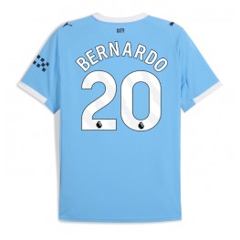Manchester City Bernardo Silva #20 Thuis tenue 2025-26 Korte Mouw